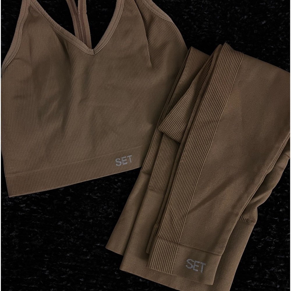 BROWN SET ACTIVE SET SIZE S